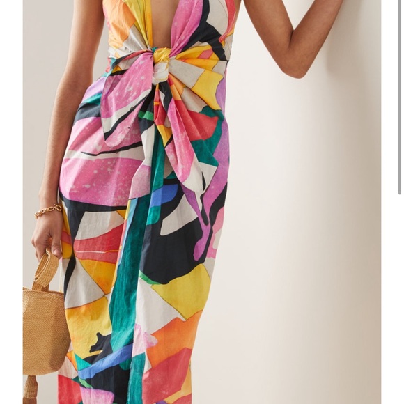 Multicolored geo pattern. Organic. Mara Hoffman. Size XS - Picture 3 of 5